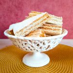 Wafers with Caramel Spread and Condensed Milk