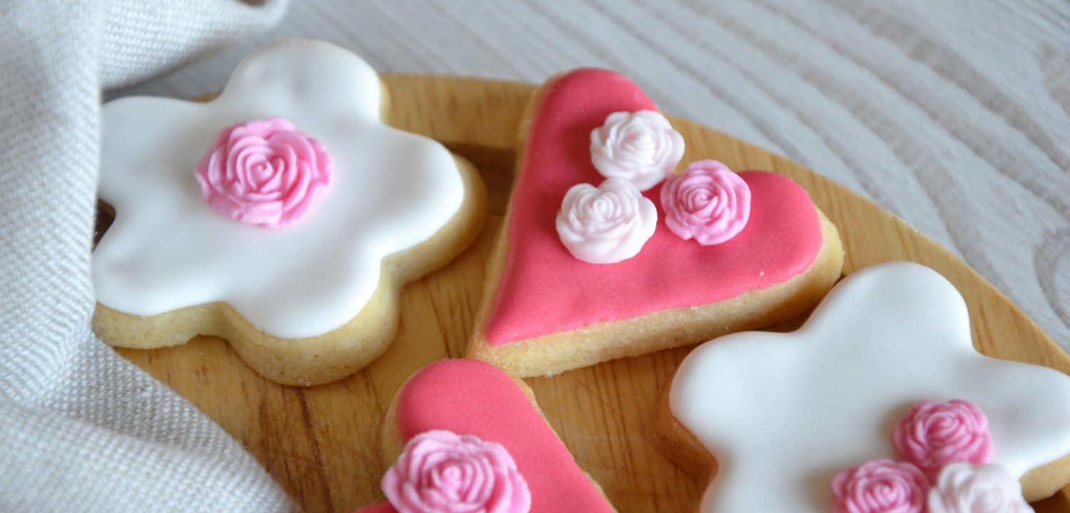 Valentine Shortbread Cookies