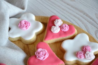 Valentine Shortbread Cookies