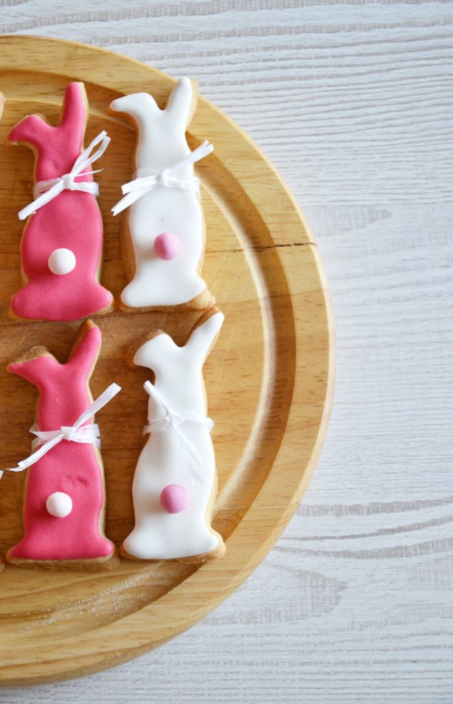 Valentine shortbread cookies